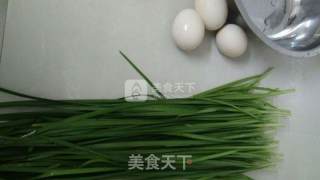 韭菜炒鸡蛋的做法步骤：1