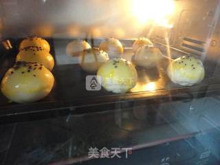 豆沙蛋黄酥的做法步骤：22