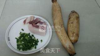 莲藕爆炒肉片的做法步骤：1