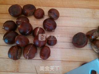 糖炒栗子的做法步骤：2