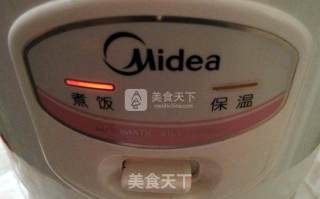 鸡杂海鲜菇盖浇饭的做法步骤：3