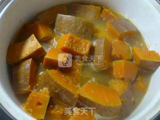 冰糖南瓜的做法步骤：8