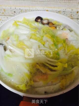 上汤娃娃菜的做法步骤：4