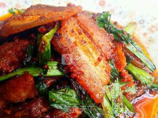 蒜苗回锅肉的做法步骤：10
