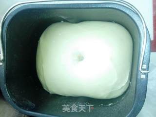 肉松香葱面包卷的做法步骤：3