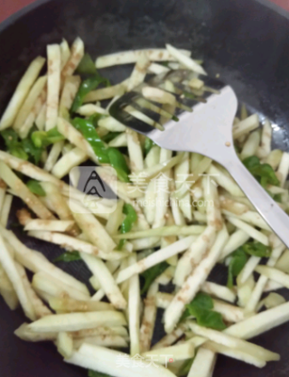 红油茄丝的做法步骤：6
