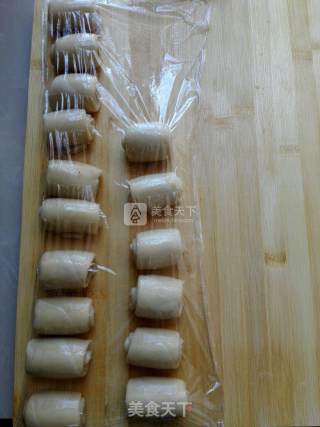 蛋黄酥的做法步骤：12