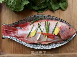 蒸红雕的做法步骤：5