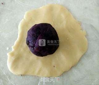 紫薯月饼的做法步骤：10