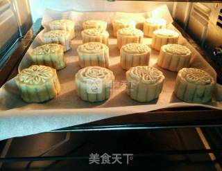 紫薯月饼的做法步骤：13