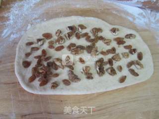 核仁葡萄干全麦面包棍的做法步骤：5