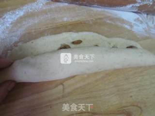 核仁葡萄干全麦面包棍的做法步骤：6