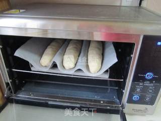 核仁葡萄干全麦面包棍的做法步骤：8