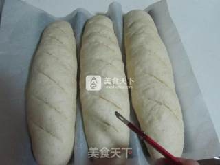 核仁葡萄干全麦面包棍的做法步骤：9