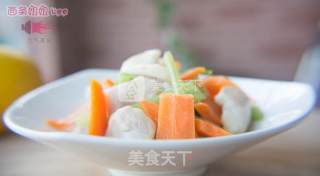 江南味 活水鲜红菱小炒的做法步骤：7