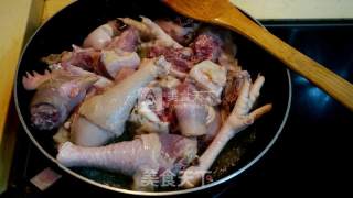 焖炖鸡肉豆腐干的做法步骤：4