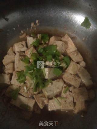 白玉镶翡翠~豆腐小炖小白菜的做法步骤：4