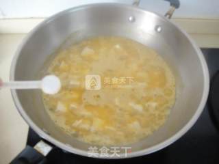 蟹粉豆腐羹的做法步骤：6
