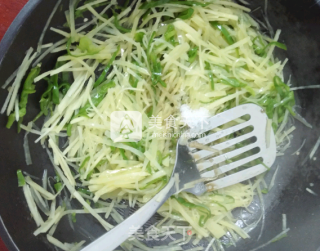 青椒土豆丝的做法步骤：5