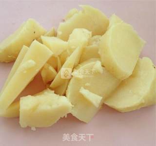 糯米土豆芝麻甜饼的做法步骤：2