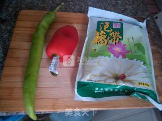 小炒藕尖的做法步骤：1