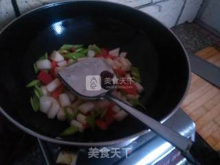 小炒藕尖的做法步骤：6