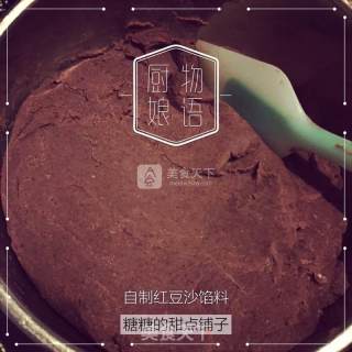红豆沙馅料的做法步骤：6