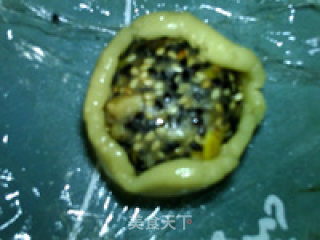 广式玉米芝麻月饼的做法步骤：11