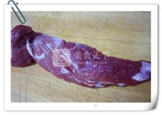 烧饼里脊的做法步骤：1