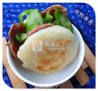 烧饼里脊的做法步骤：9