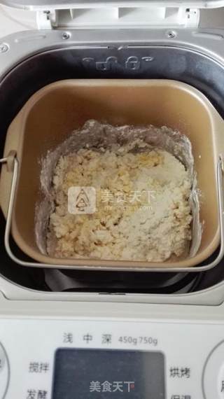 淡奶油土司的做法步骤：2