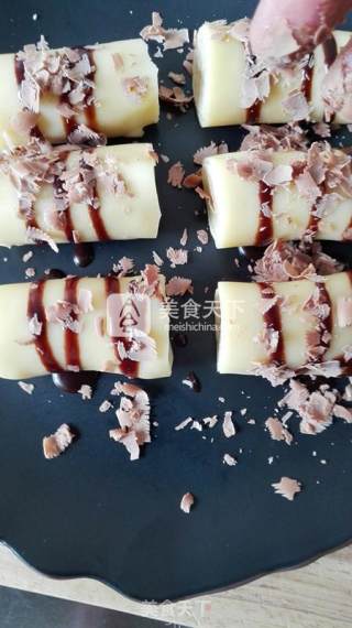 香蕉班戟卷的做法步骤：10
