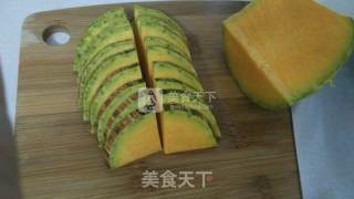 南瓜焖肉的做法步骤：3