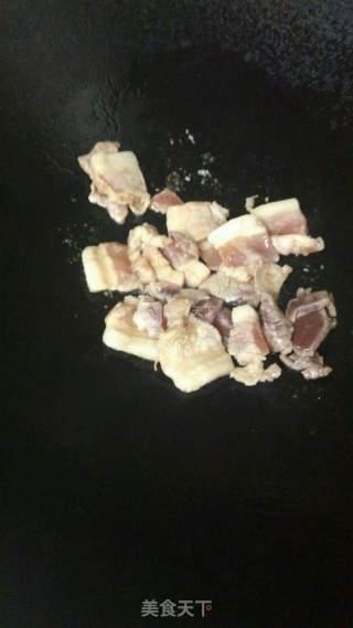 南瓜焖肉的做法步骤：5