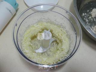 包菜杏鲍菇猪肉馅饼的做法步骤：8