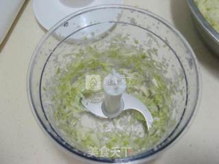 包菜杏鲍菇猪肉馅饼的做法步骤：10