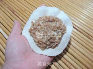 包菜杏鲍菇猪肉馅饼的做法步骤：16