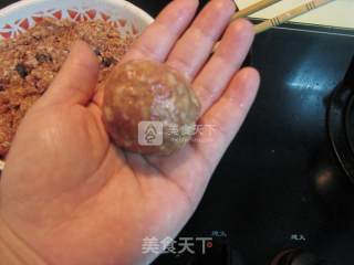 红烧猪肉莲藕丸子的做法步骤：9