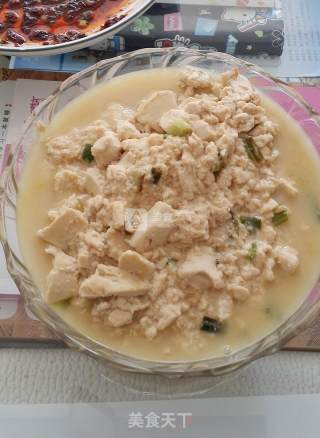 葱花扒豆腐的做法步骤：5