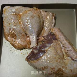 家庭版烤鸭的做法步骤：2