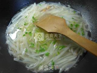 开洋萝卜汤的做法步骤：8