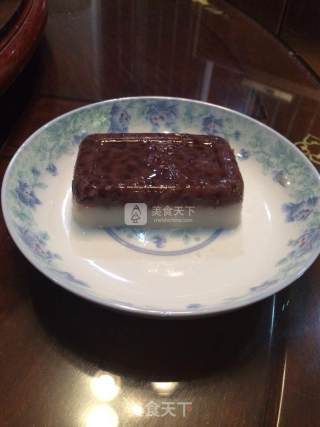 椰汁红豆糕的做法步骤：6