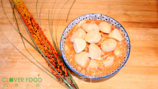 【四叶小馆】肉末芋头的做法步骤：7