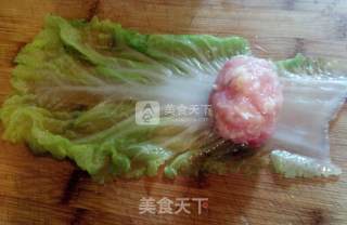 关东煮之白菜鸡丸包的做法步骤：7