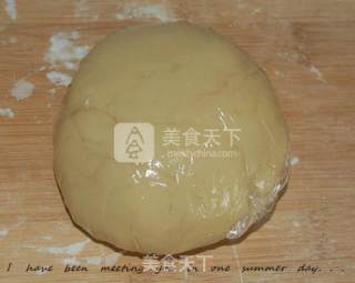 五仁月饼（没用转化糖浆，非广式）的做法步骤：8