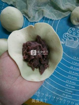 豆沙包的做法步骤：9