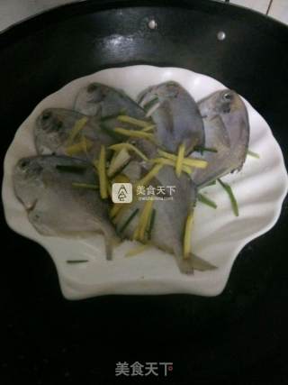 清蒸小鲳鱼的做法步骤：7