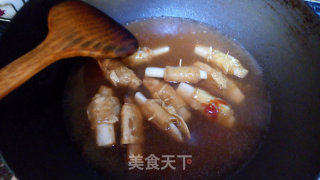 素糖醋排骨的做法步骤：3