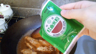 素糖醋排骨的做法步骤：4