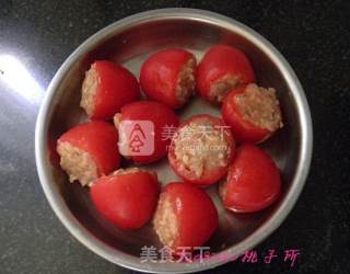 蒸酿小番茄的做法步骤：6